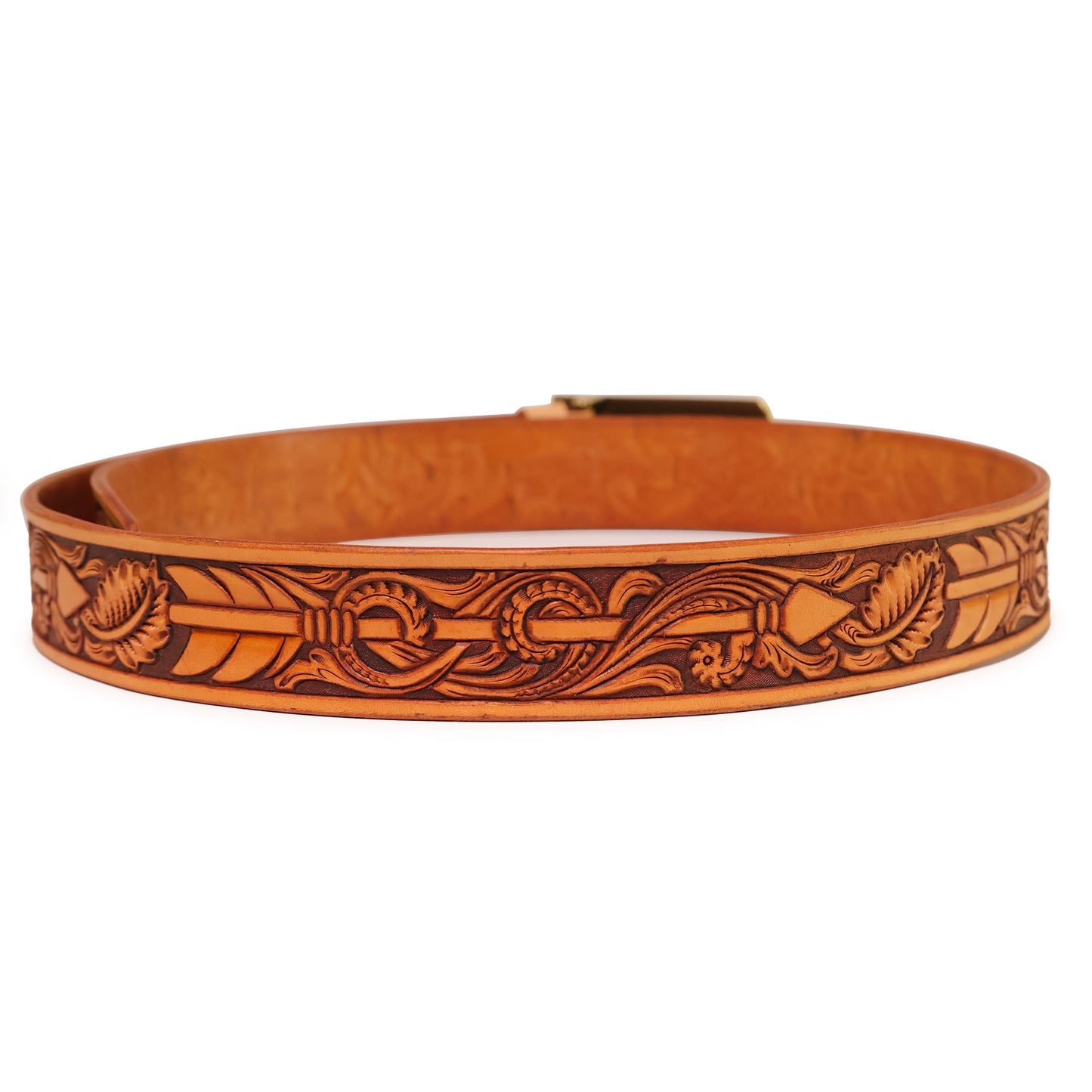 Handmade Leather Belt (Shot Thru the Heart - Original)