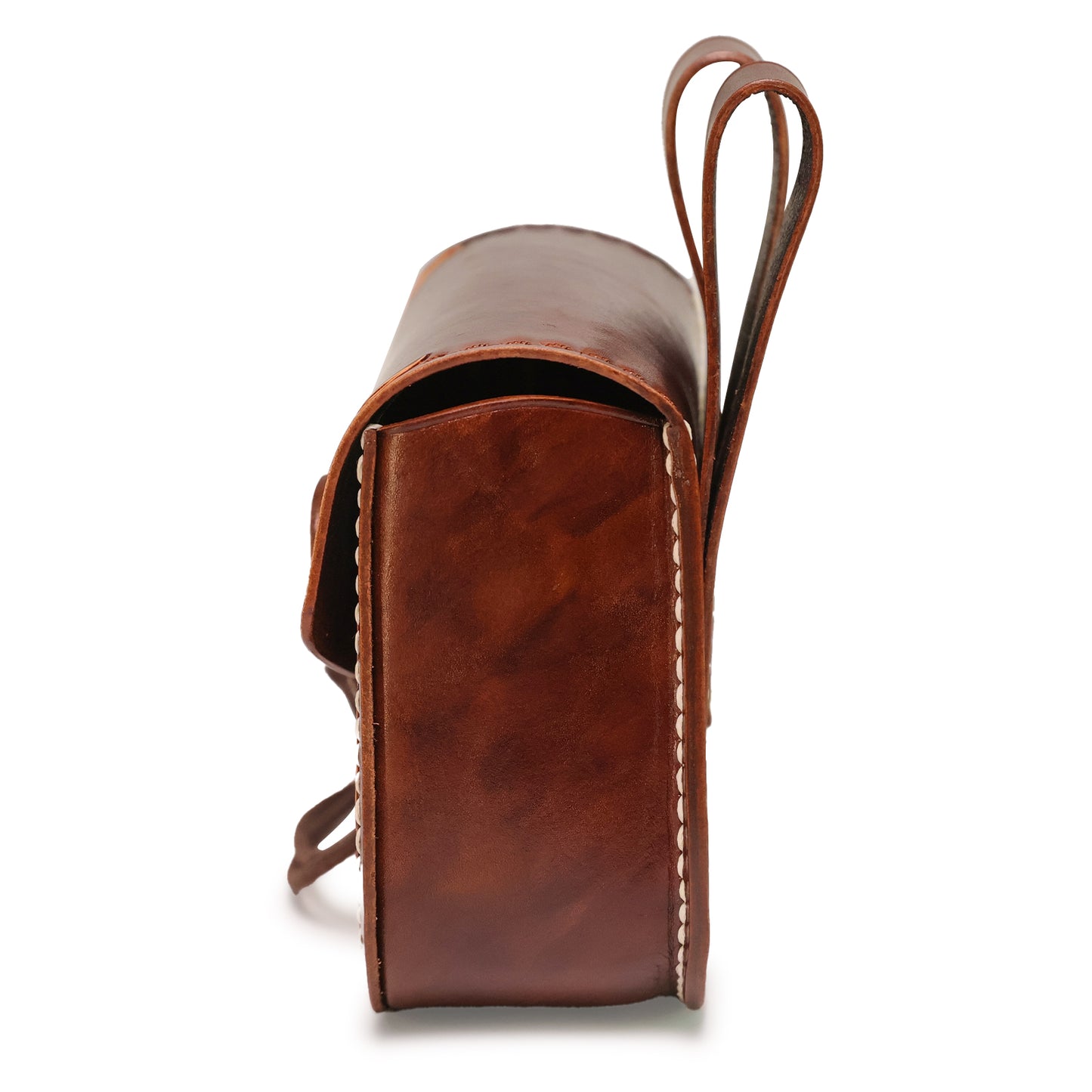 Utility / Ammo Bag with Belt Loops with Floral Tooling