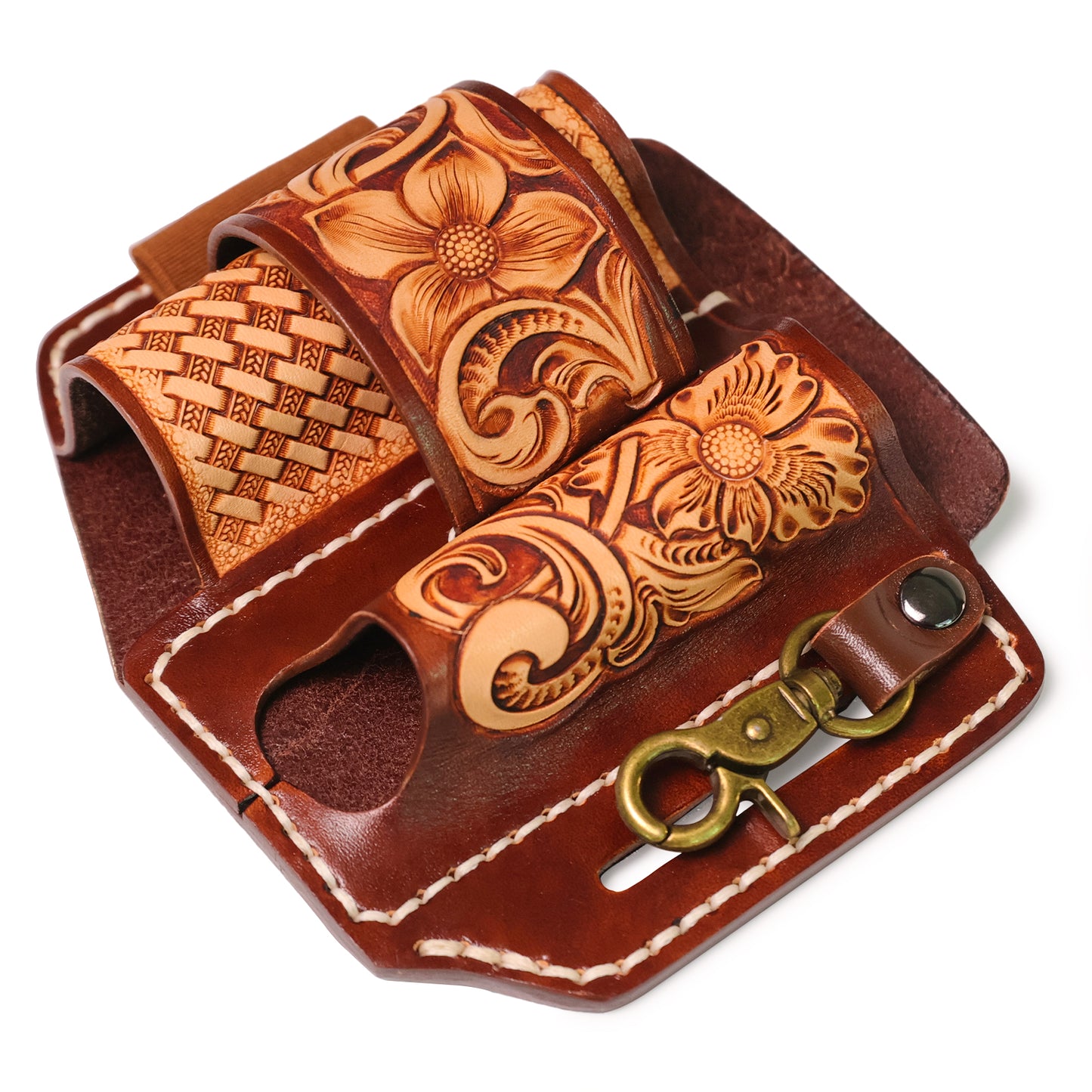 Multitool Holder (XL) with Floral Tooling
