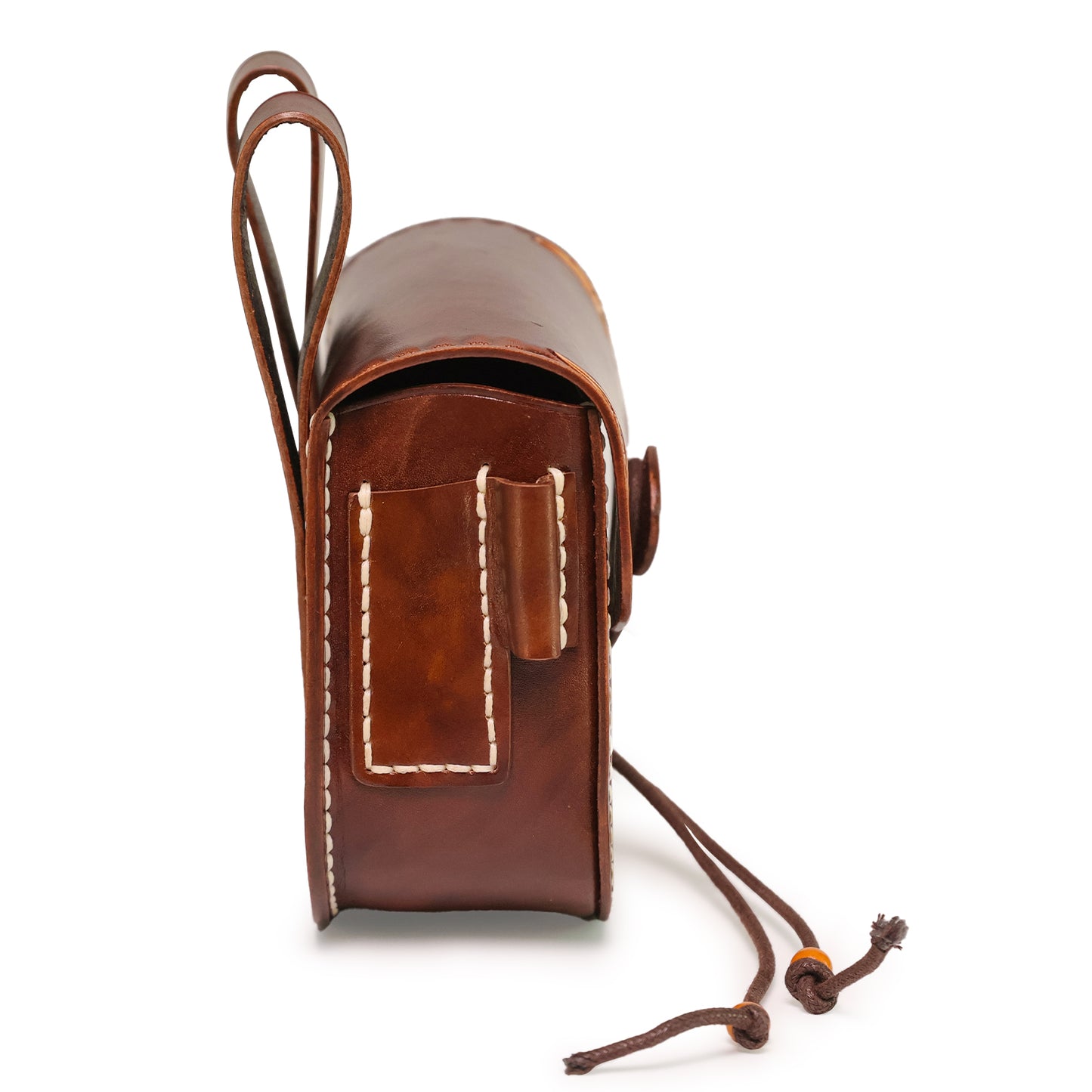 Utility / Ammo Bag with Belt Loops with Floral Tooling