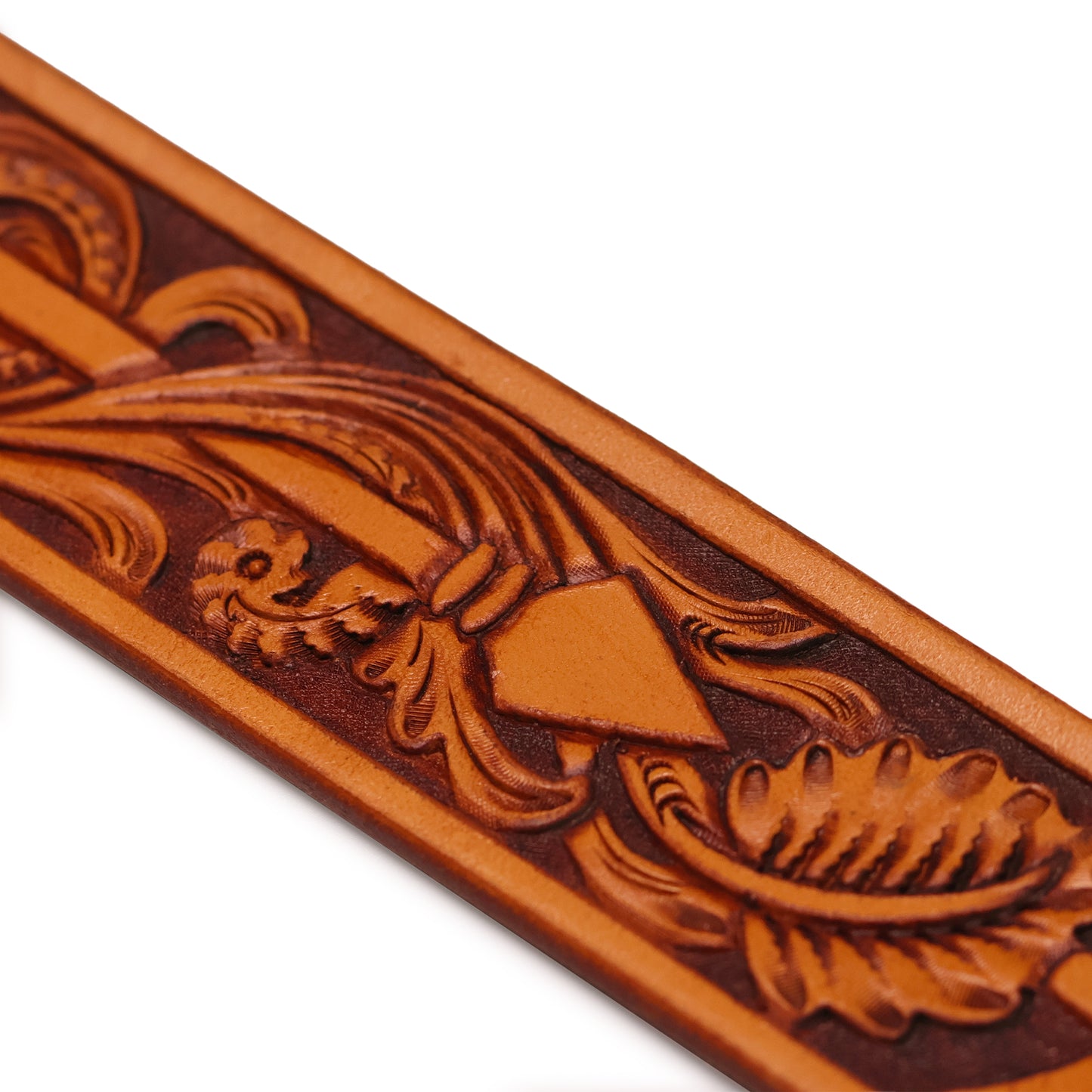 Handmade Leather Belt (Shot Thru the Heart - Original)