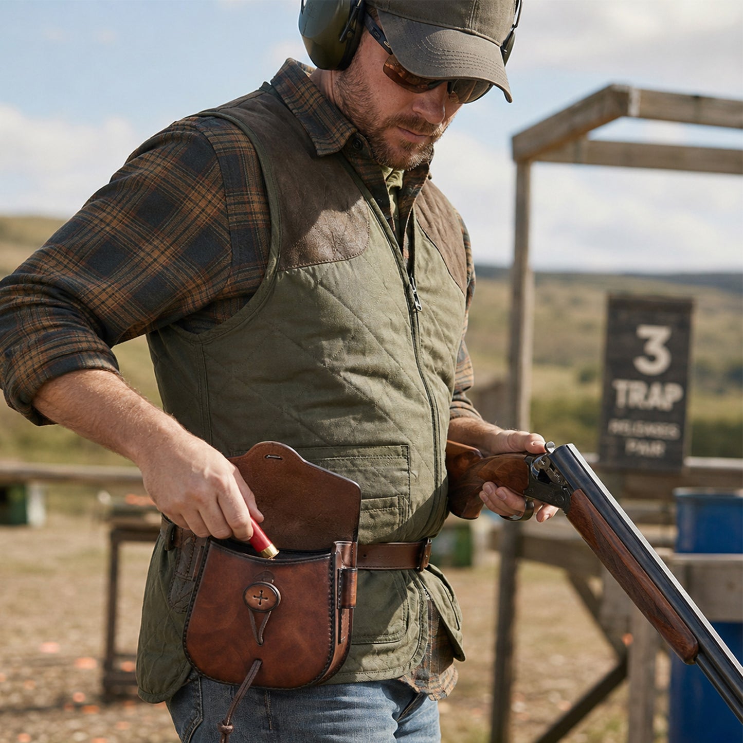 Trap Range Utility Bag with Belt Loops