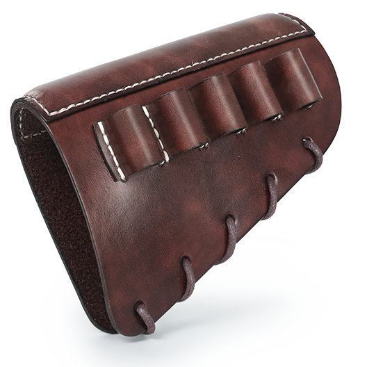 Butt-stock Cheek Riser for Shotguns with 5 Loops