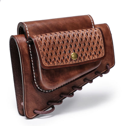 Butt-stock Cheek Riser for Hunting Rifle (Universal in Vintage Tan)