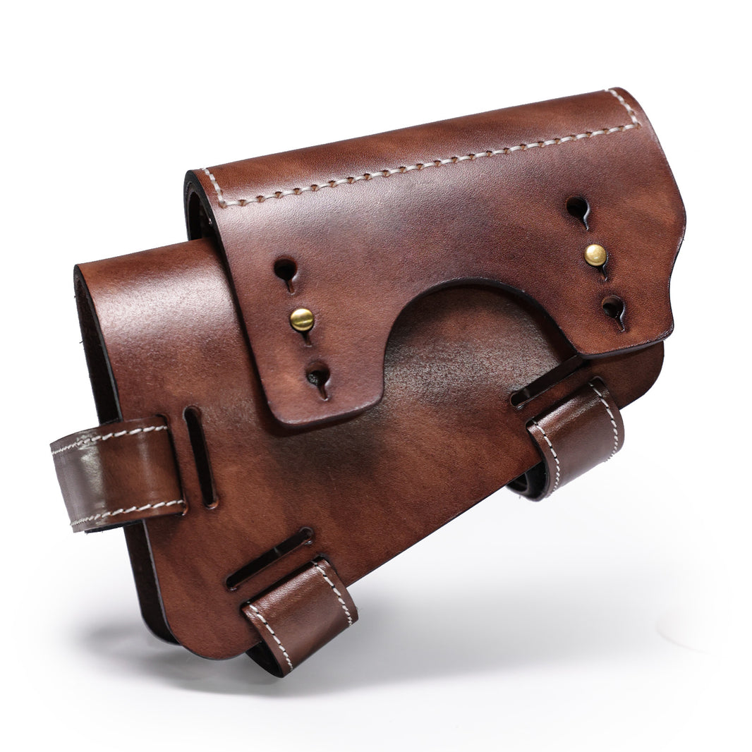 Handmade Leather Rifle Cheek Risers – Rustic Terrain Leathercraft