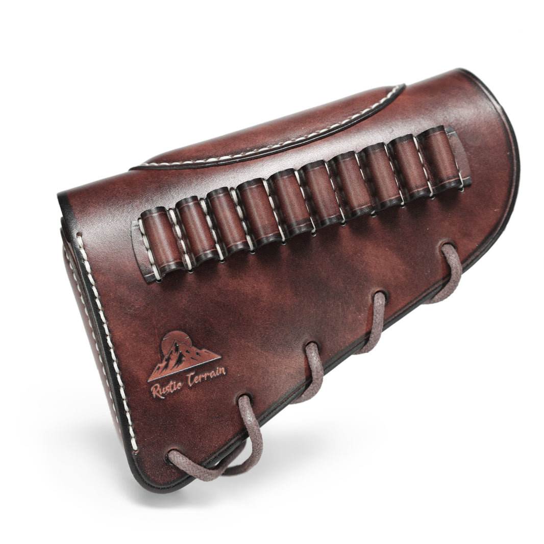 Handmade Leather Rifle Cheek Risers – Rustic Terrain Leathercraft