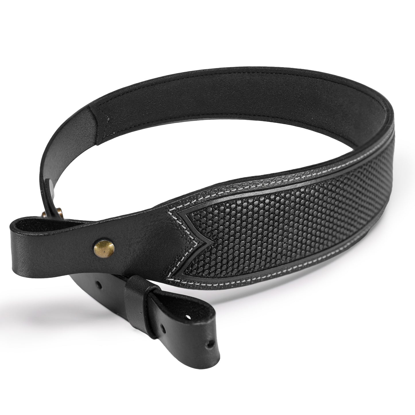 Rifle Sling (Dotted Tooling) with Adjustable Strap