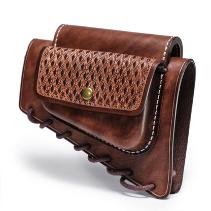 Butt-stock Cheek Riser for Hunting Rifle (Universal in Vintage Tan)