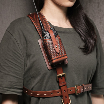 Radio Holster for Women with Adjustable Strap