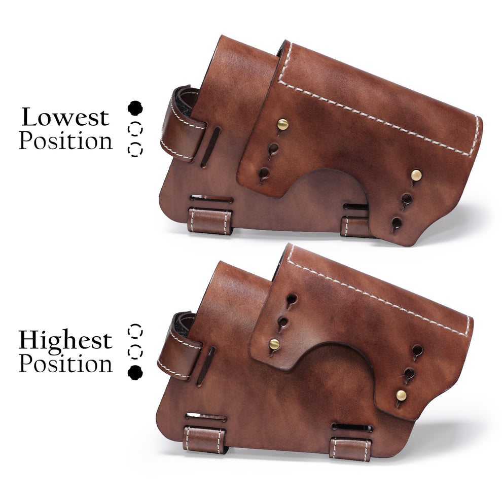 Western Rifle Cheek Riser Butt-stock Cheek Riser for Hunting Rifle (Adjustable Height) – Rustic ...