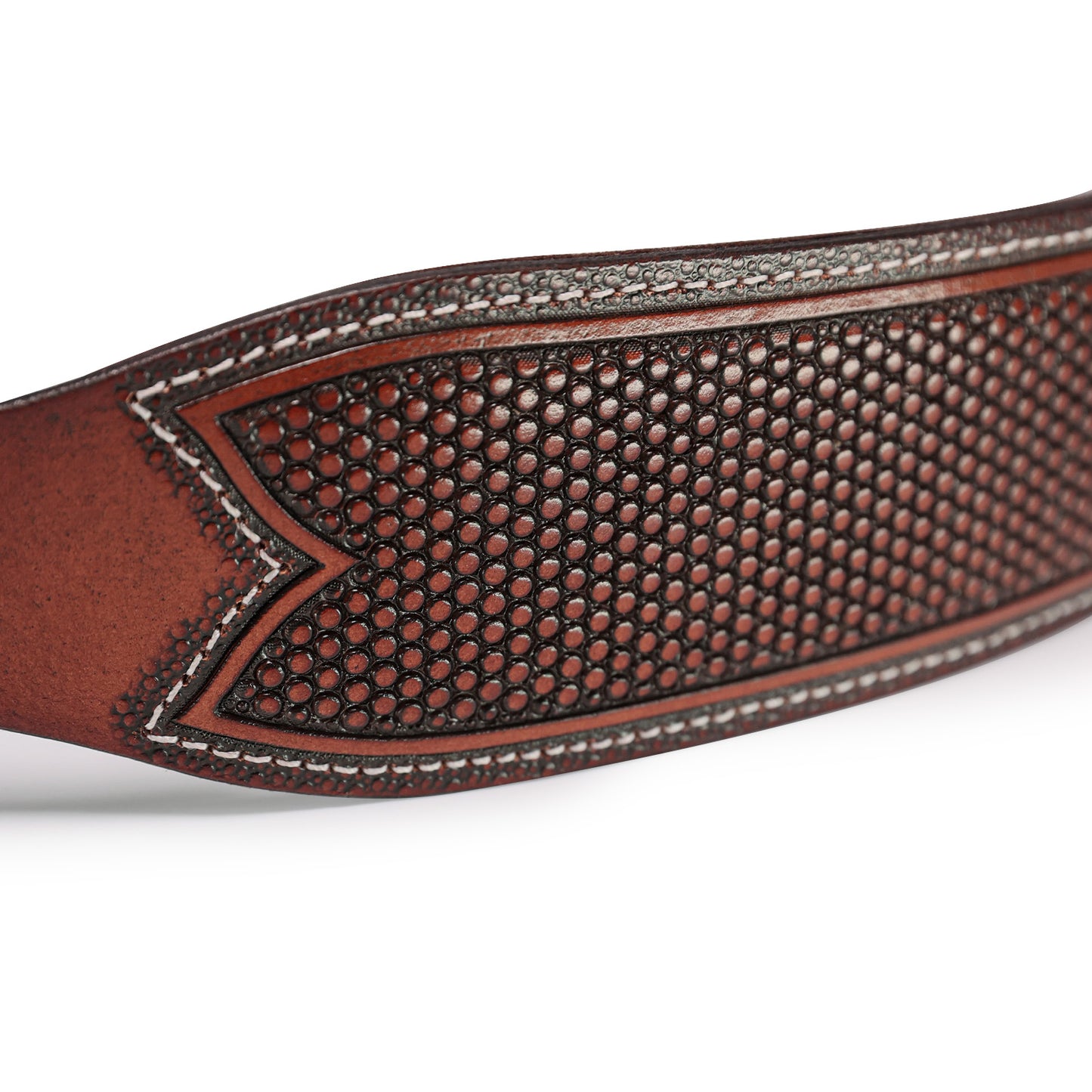 Rifle Sling (Dotted Tooling) with Adjustable Strap