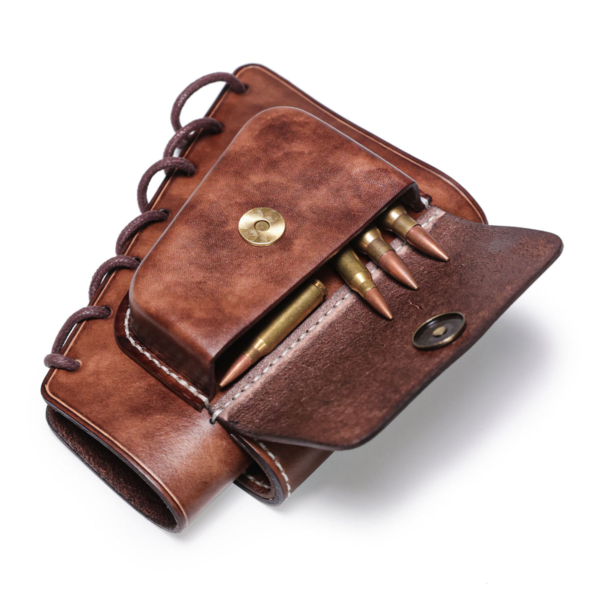 Western Rifle Cheek Riser Butt-stock Cheek Riser for Hunting Rifle with Ammo Pouch – Rustic ...