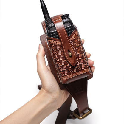 Radio Holster for Men with Belt Loops