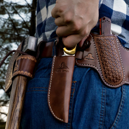 Knife Sheath for 5 Inch Hunting Knife & Fixed Blade Knife