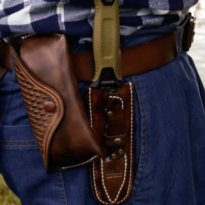 Shades Case with Belt Loop (Diamond Pattern)