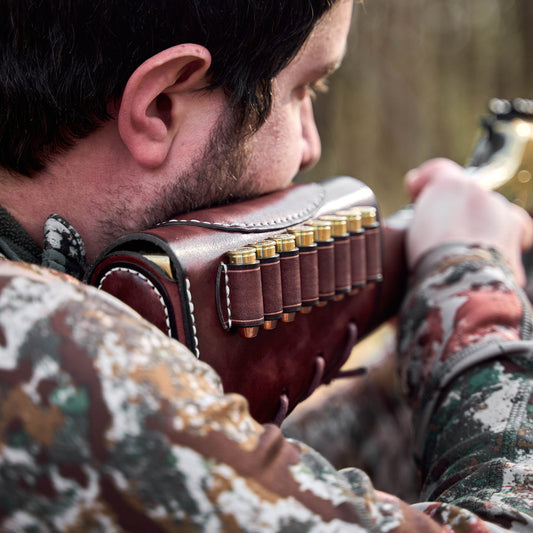 Butt-stock Cheek Riser for Hunting Rifle with 10 Loops