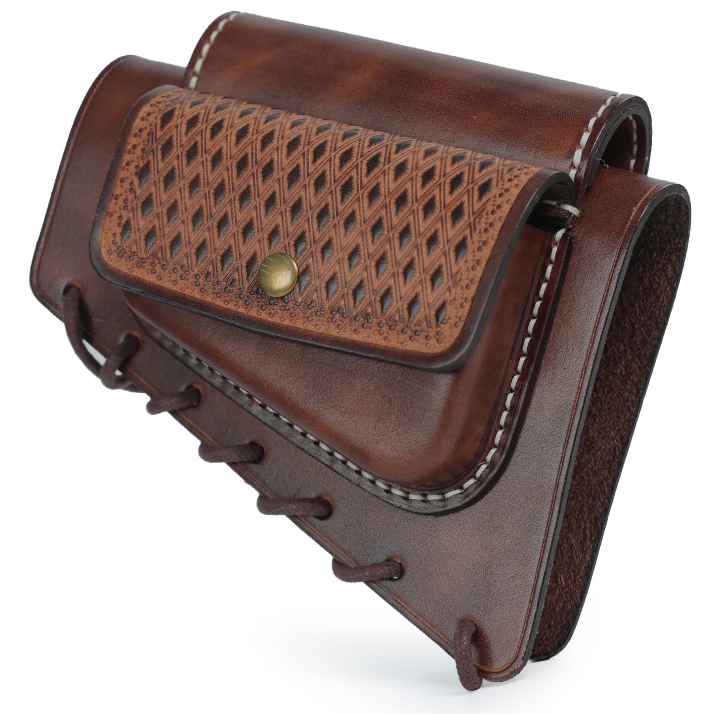 Butt-stock Cheek Riser for Hunting Rifle with Ammo Pouch